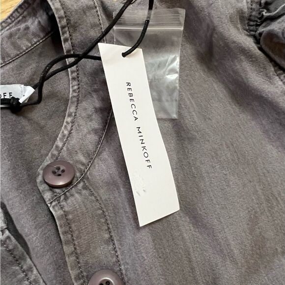 Rebecca Minkoff Marie washed gray jumpsuit - Picture 5 of 5